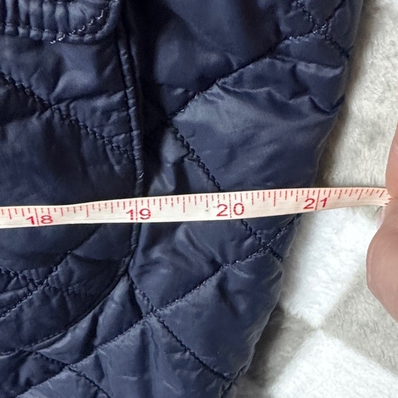 Barbour Navy Quilted Women's Jacket Parka 8 - Picture 10 of 13